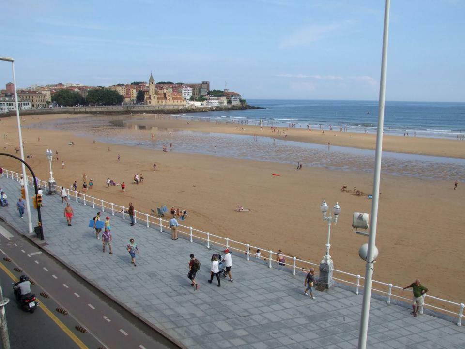 Vivienda En Gijon Frente Al Mar Villa Екстериор снимка